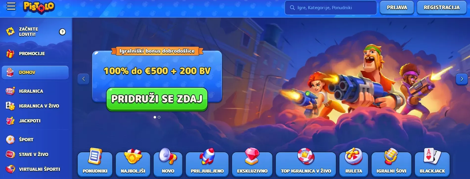 Pistolo nyerőgépek