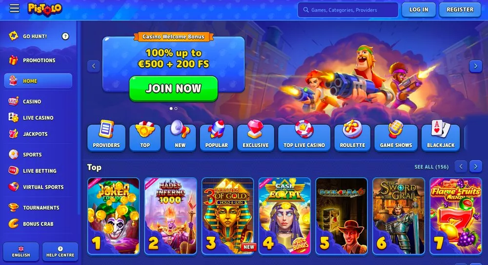 Pistolo bejelentkezés