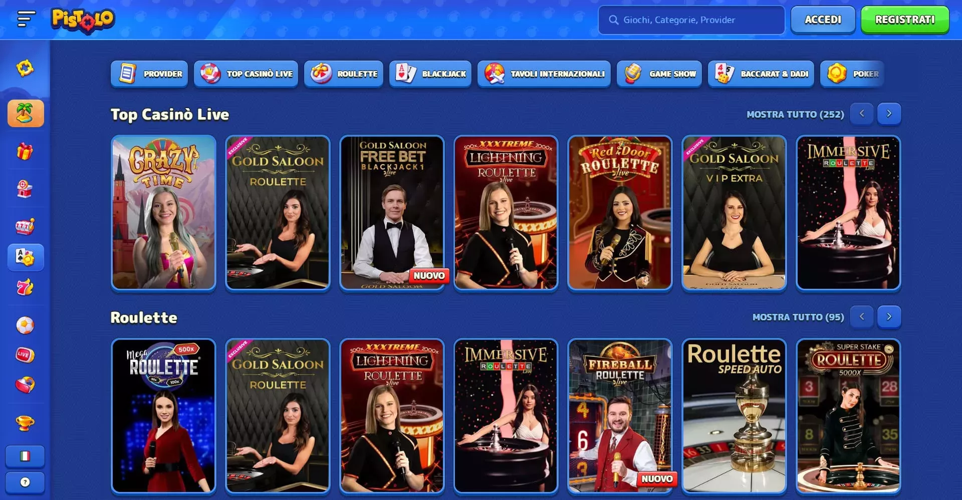 Pistolo казино